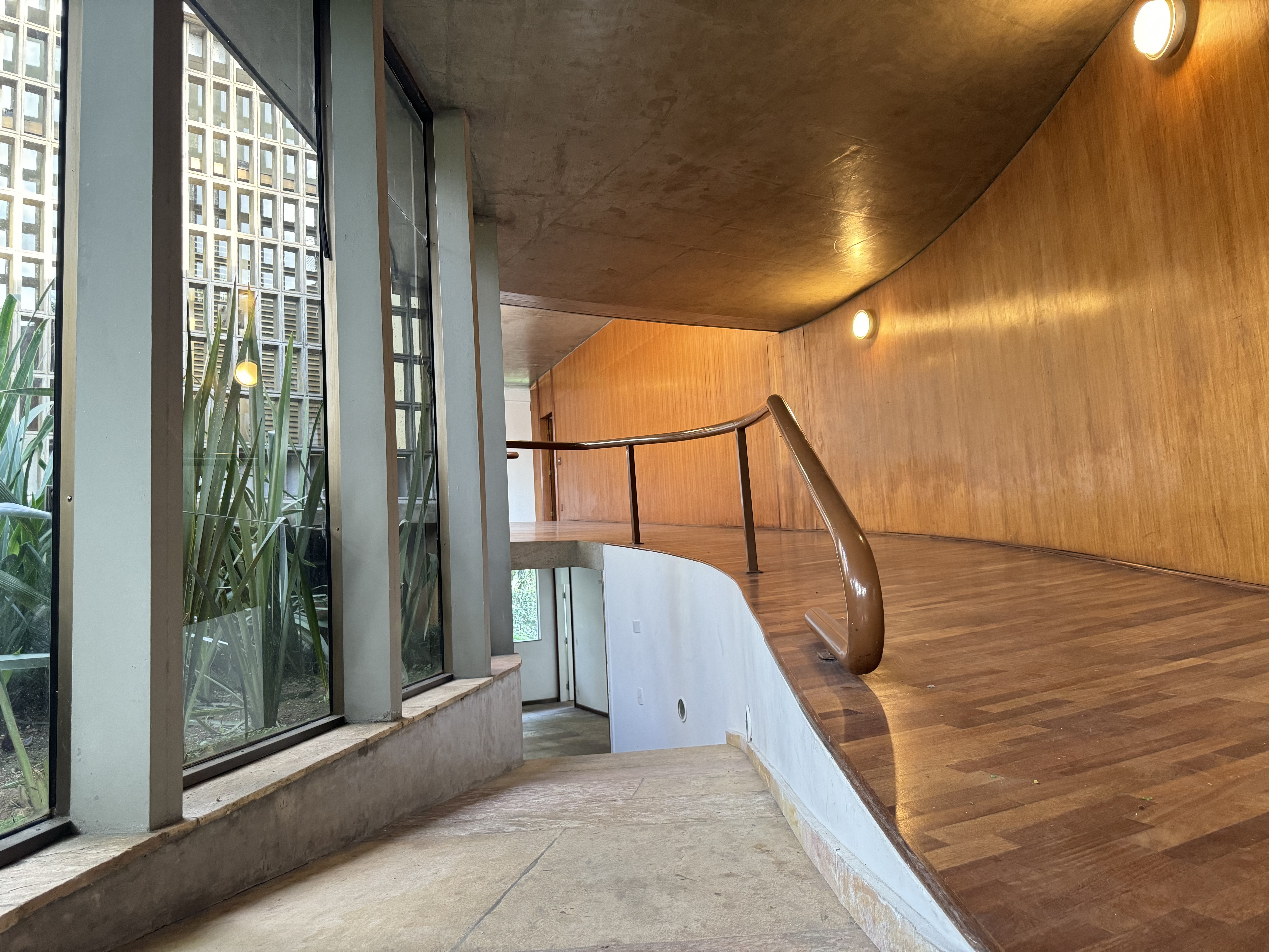 Espaços da Casa Niemeyer, na Zona Oeste de SP — Foto: Gustavo Honório/g1