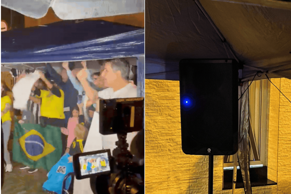 Torcedores ouvem convocação de Neymar pelo rádio após TV quebrar em Santos