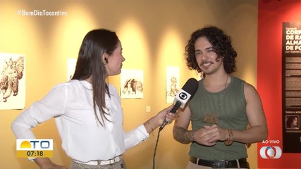 O Cerrado e folclore tocantinense são destaque em exposição de artes em Palmas