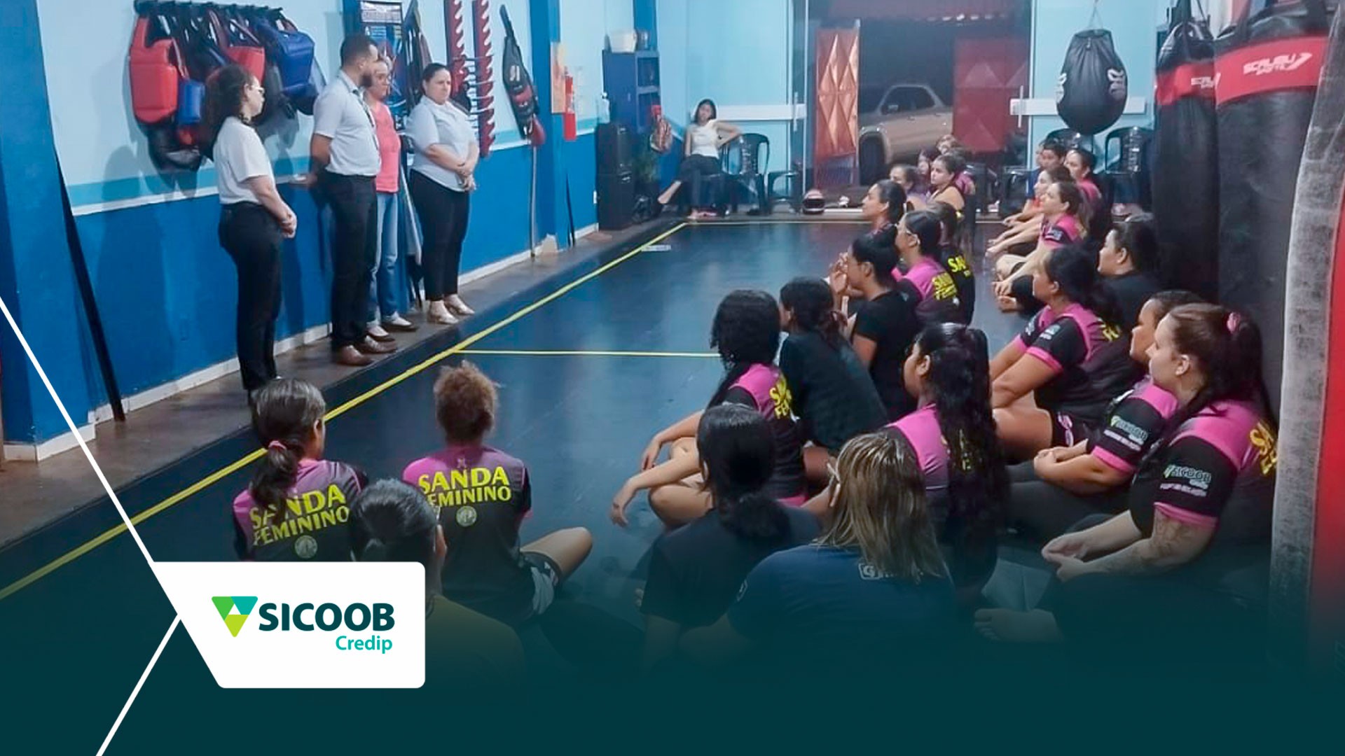Sicoob Credip acompanha projetos realizados com recursos da cooperativa