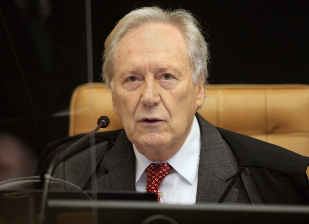O ex-ministro Ricardo Lewandowski durante sessão no plenário do STF em dezembro de 2021 — Foto: Rosinei Coutinho/SCO/STF