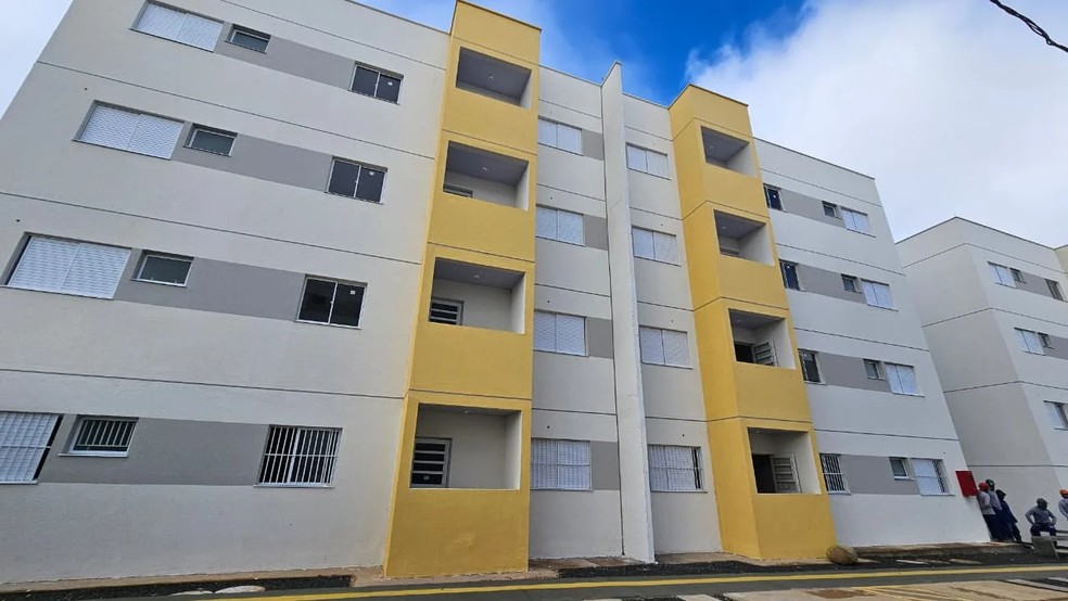 Apartamento do programa Minha Casa, Minha Vida em Teresina — Foto: Jonas Carvalho/Rede Clube