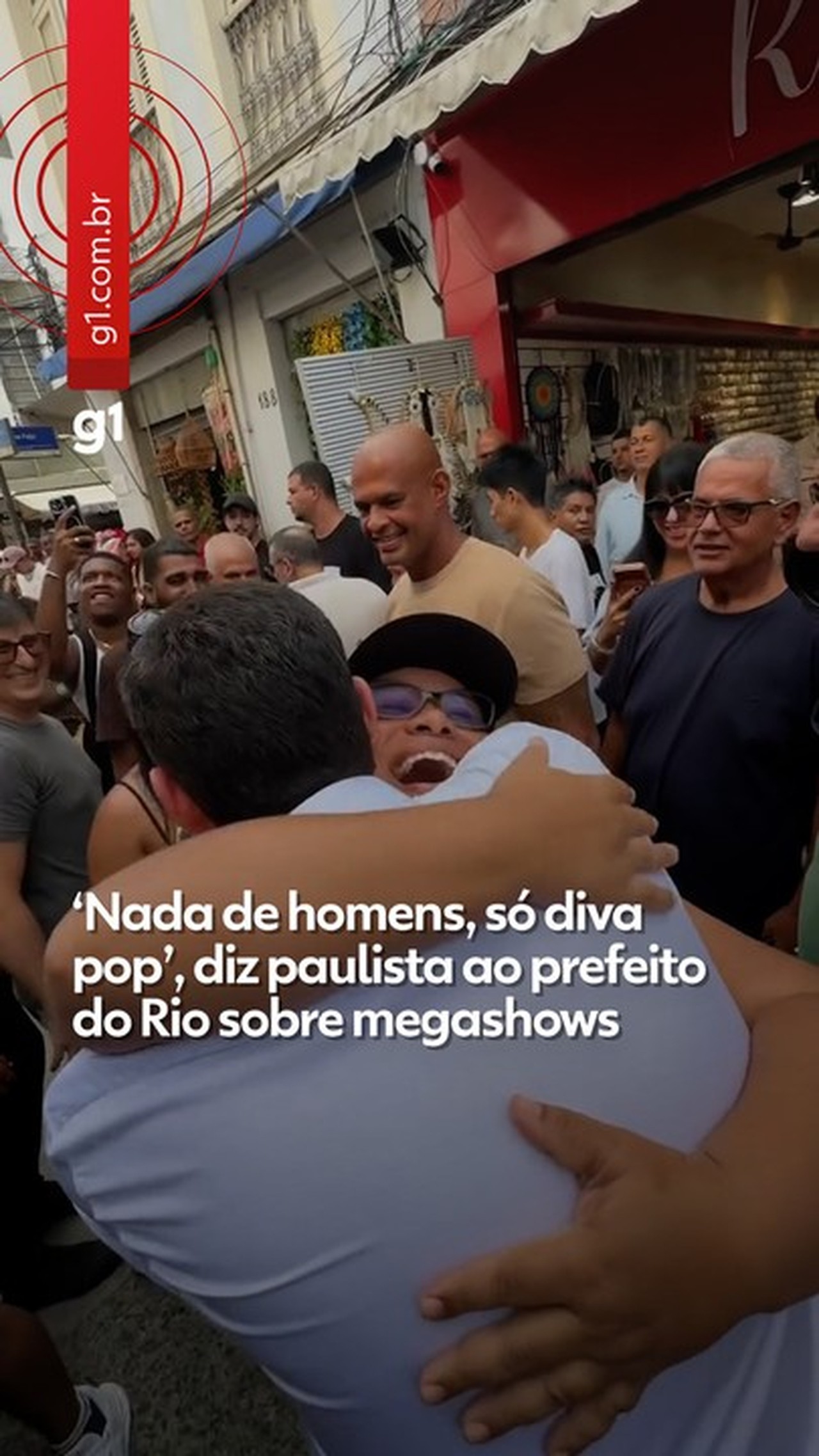 ‘Nada de homens. É só diva pop, tá?’, pede paulista ao prefeito do Rio para próximos megashows em Copacabana