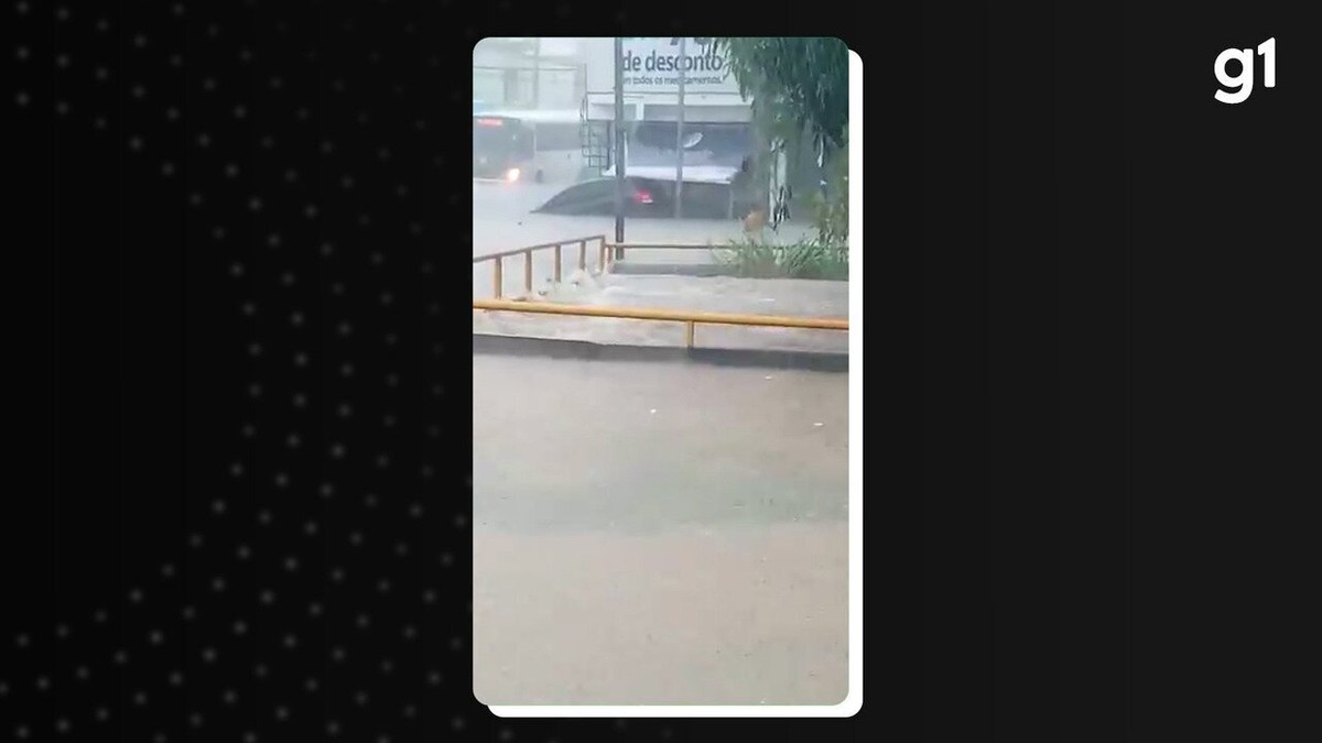 VÍDEO: Chuva causa alagamentos, risco de desabamento de muro e obstrução de bueiro em Manaus