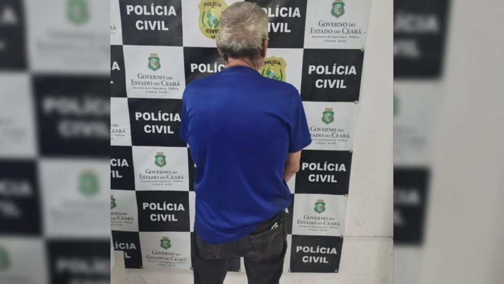 Antônio Augusto Borges Bordonhos, natural de Portugal, foi preso por cárcere privado e violência contra a mulher em Crateús, no interior do Ceará. — Foto: Reprodução