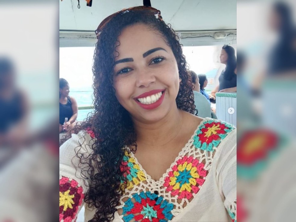 A enfermeira Dayane Lisboa foi por um cearense, na Grande São Paulo, após discutir com o suspeito por causa de uma poça d'água que o molhou no momento que o carro dela passou. — Foto: Arquivo pessoal