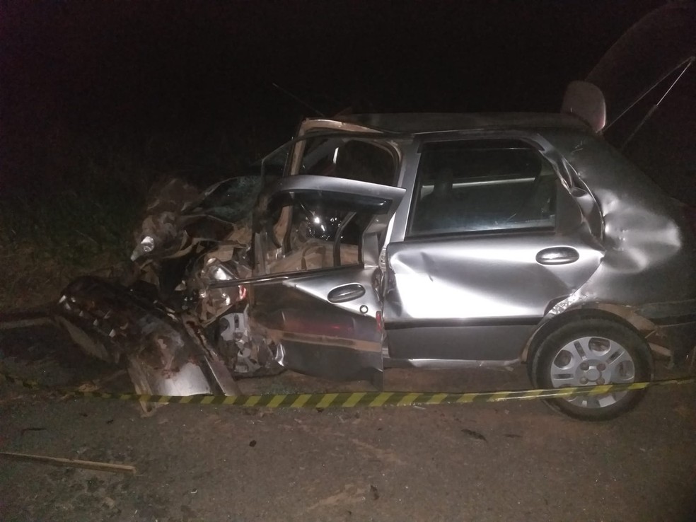 Acidente na MG-217 em Malacacheta — Foto: Polícia Militar Rodoviária