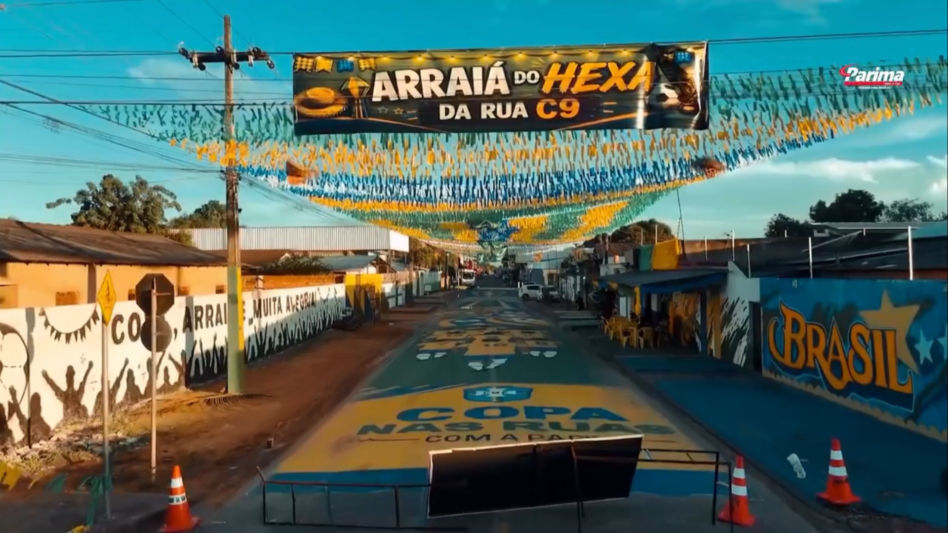 Rua com 'arraiá do hexa' no Asa Branca vence concurso de decoração para Copa em Boa Vista