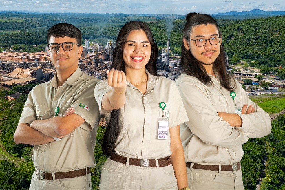 Programa de estágio CENIBRA — Foto: Divulgação
