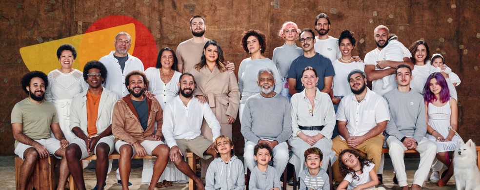 Gilberto Gil e famíli — Foto: Divulgação