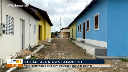 Seleção vai escolher atores e atrizes com mais de 50 anos para filme tocantinense