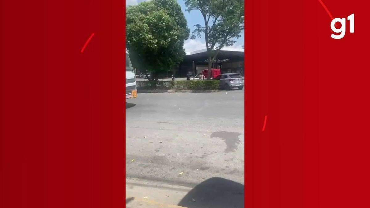 VÍDEO: Motorista aponta arma e manda pedestre deitar no chão durante briga em MG
