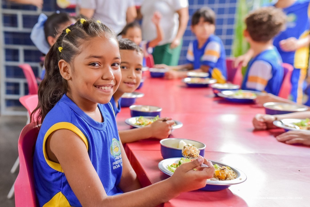 Boa Vista amplia qualidade nutricional da merenda escolar 