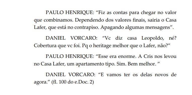 Troca de mensagens entre Vorcaro e ex-BRB apontam ajuste milionário por imóveis luxuosos; veja diálogos