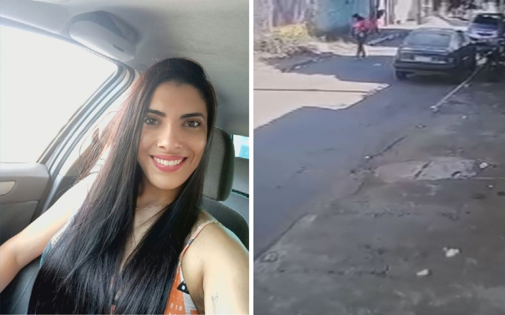 Vídeo mostra doméstica que tinha desaparecido logo após desembarcar de moto por aplicativo em Goiânia