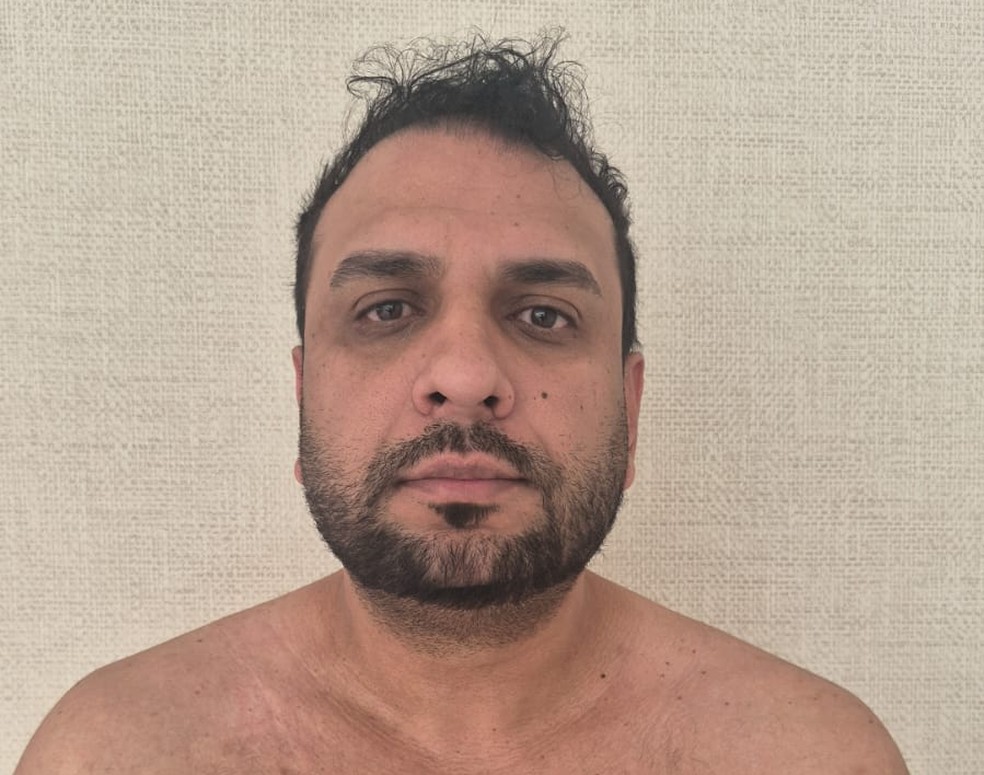 Marcelo de Morais Oliveira é um dos detidos da Operação Janus e está envolvido no imbróglio do PCC por casa na Riviera de São Lourenço, no litoral de São Paulo. — Foto: Reprodução/TV Globo