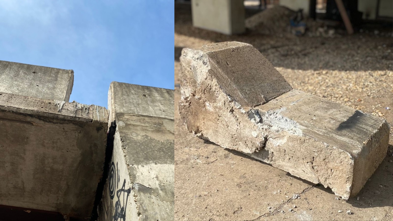 Elevado da Miguel Rosa: Crea avalia interdição após queda de bloco de concreto