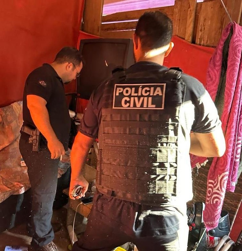 Ação investiga suspeitos de cometer violência doméstica — Foto: Polícia Civil