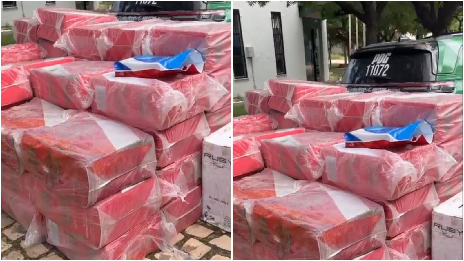 PM apreende quase 3 mil maços de cigarro e prende homem por descaminho no Ceará