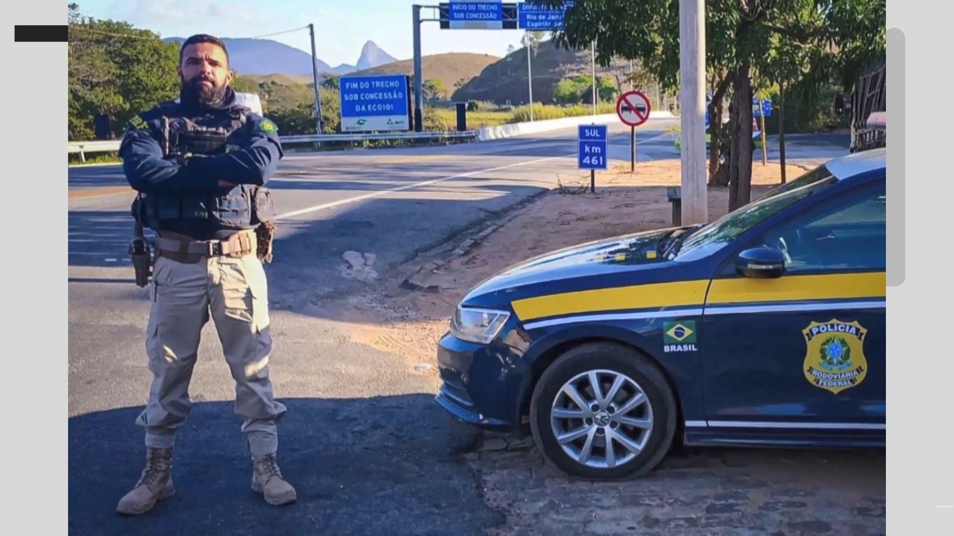 PRF matou namorada comandante da Guarda de Vitória com a arma de trabalho, diz polícia