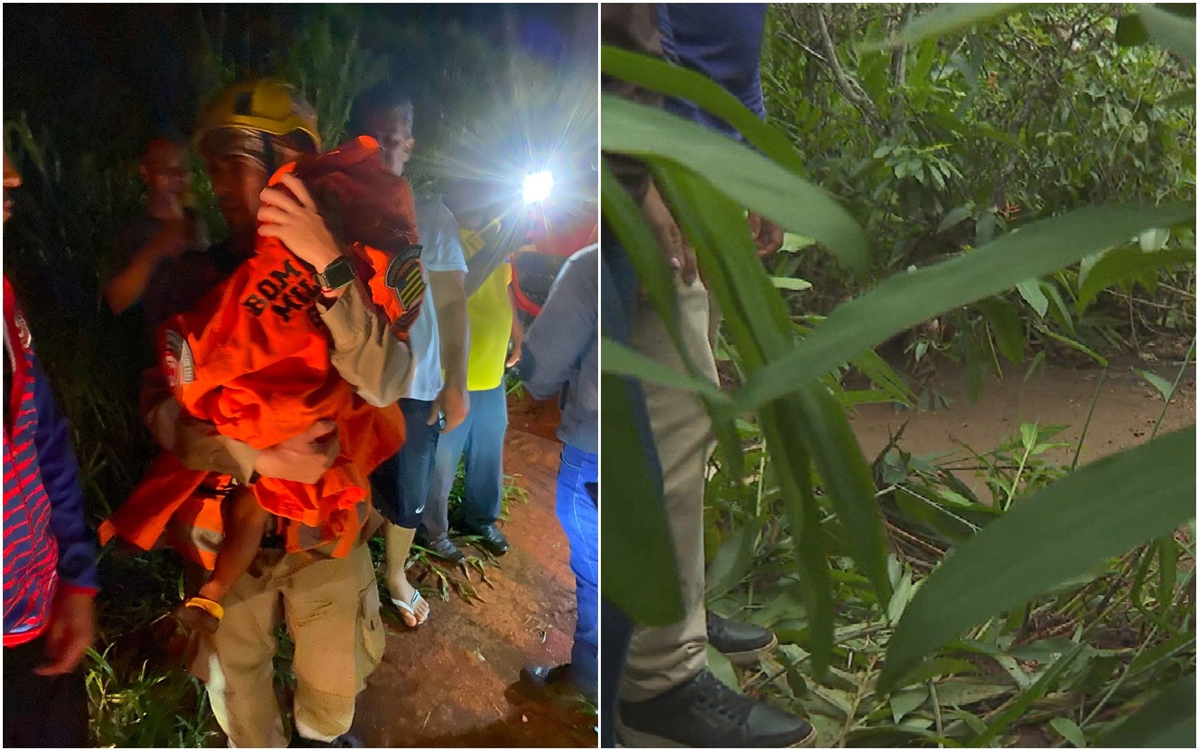 Menino de 2 anos fica 9 horas desaparecido em Goiás