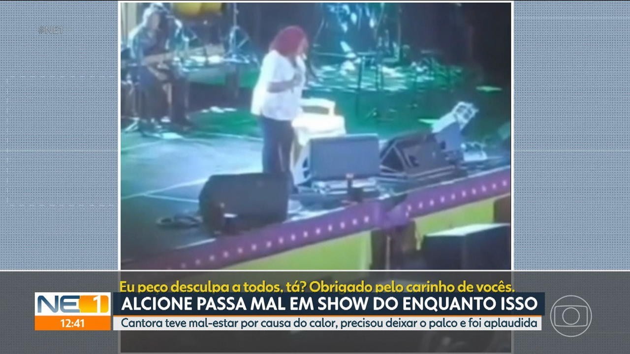 Alcione passa mal durante show em prévia carnavalesca e é levada a hospital; 'Ligeiro mal-estar', disse