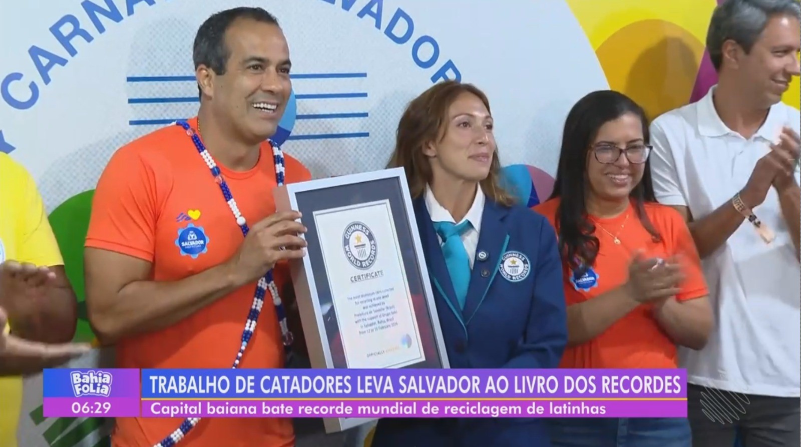 Vídeos do g1 Bahia e TV Bahia – quarta-feira, 18 de fevereiro de 2026