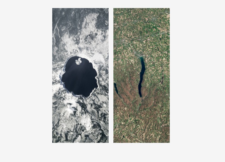 Ferramenta da Nasa mostra nomes escritos com imagens da Terra vista do espaço; teste o seu