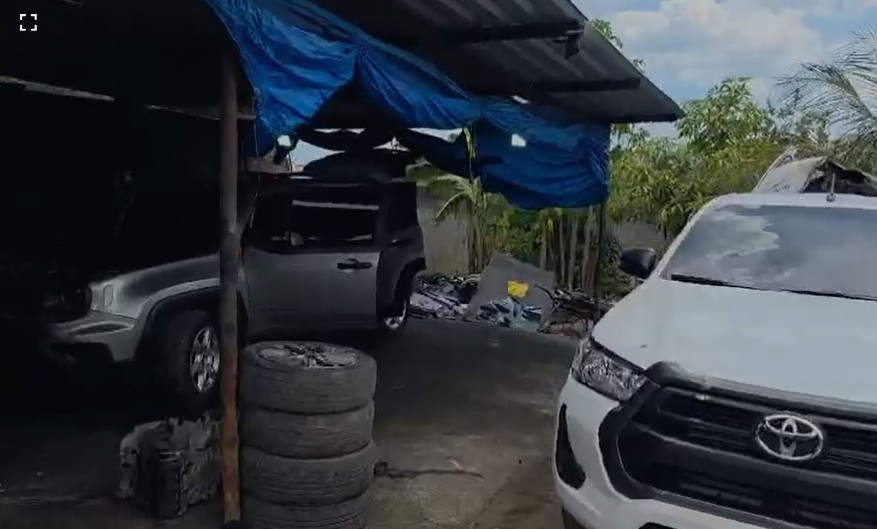 Polícia encontra desmanche de veículos no Complexo do Chapadão