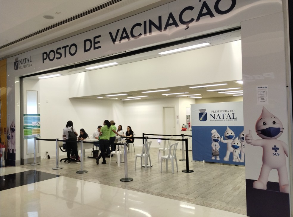 Pontos extras de vacinação têm horário alterado no feriado de Natal — Foto: Secretaria Municipal de Saúde (SMS) Natal
