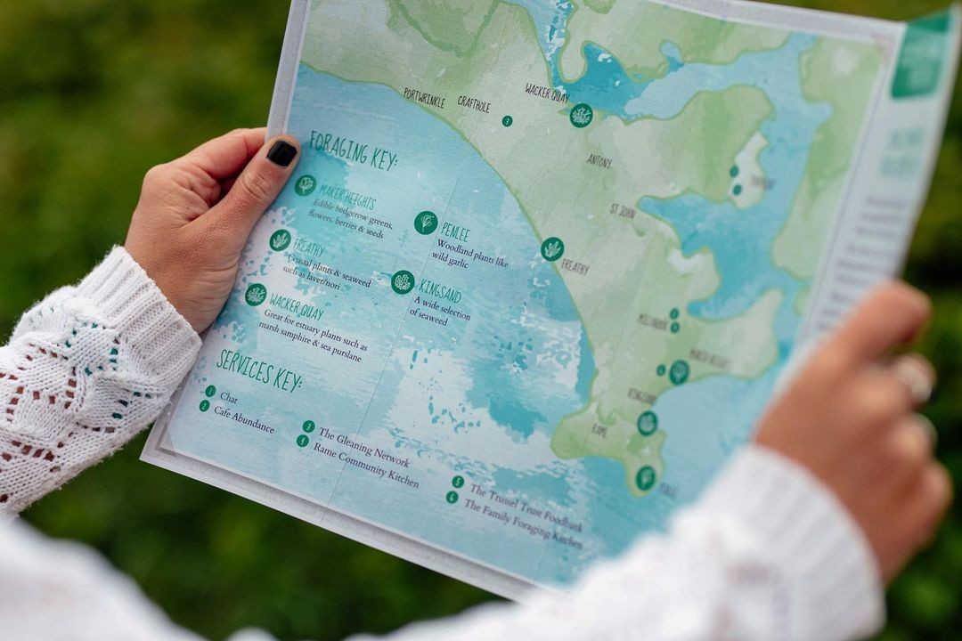 Empresa em condado da Inglaterra cria mapa para ajudar moradores a encontrar comida selvagem