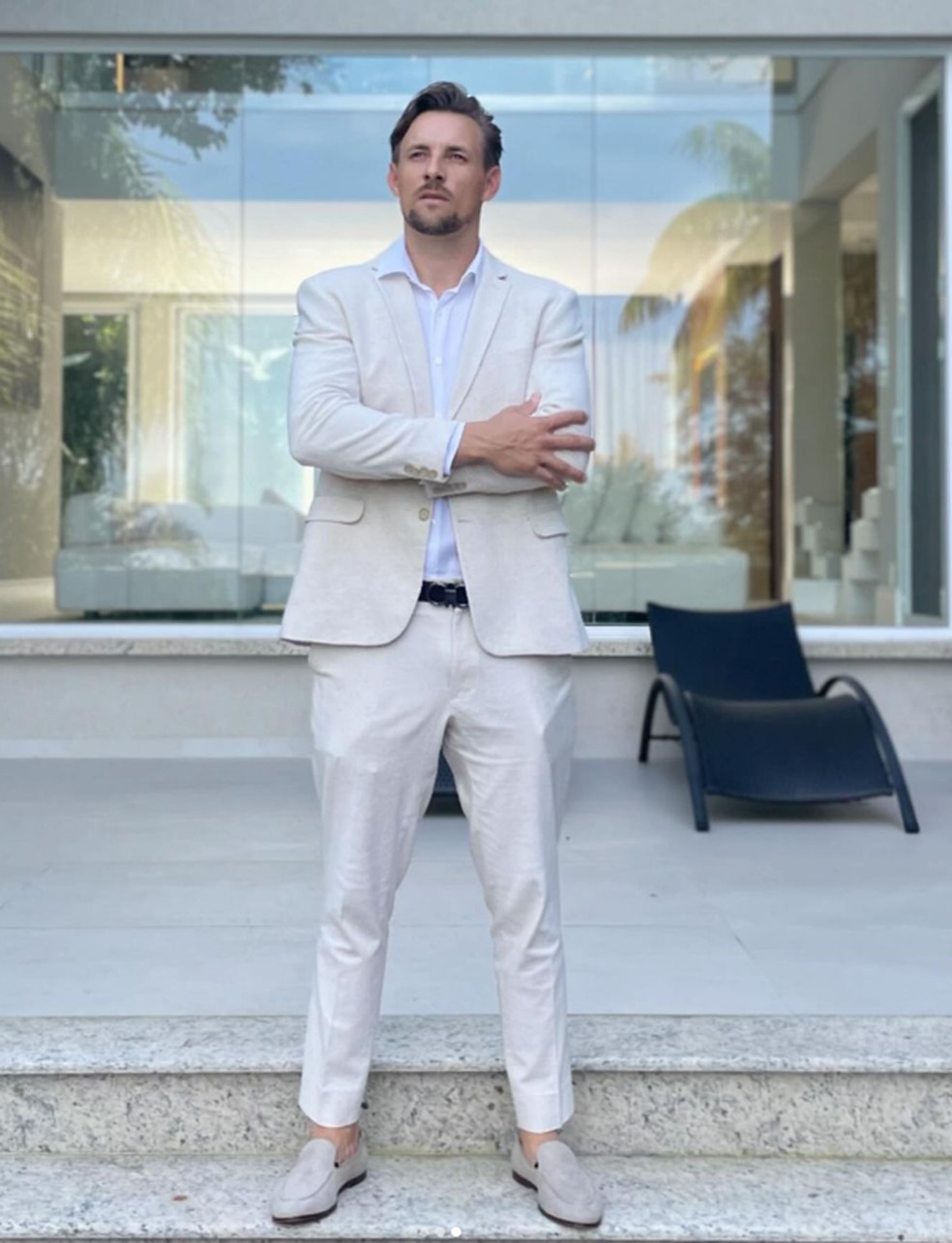 Diego Wantowsky anuncia imóveis de alto padrão em Balneário Camboriú — Foto: Redes sociais/ Reprodução