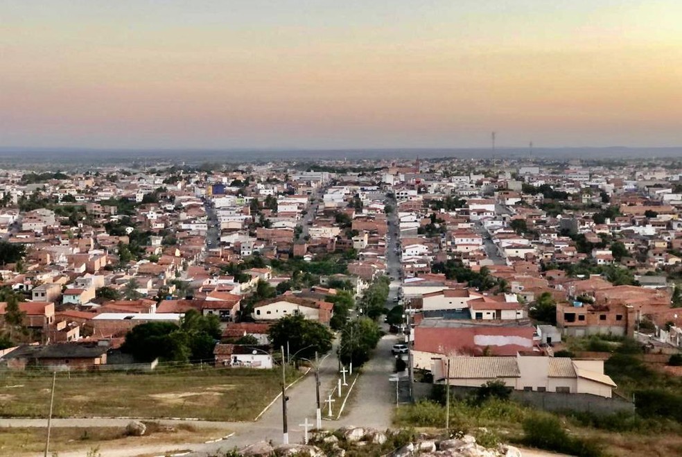 Serrinha, município baiano com 80 mil habitantes — Foto: Valma Silva/g1