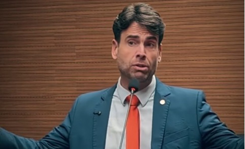 O vereador Eduardo Moura 