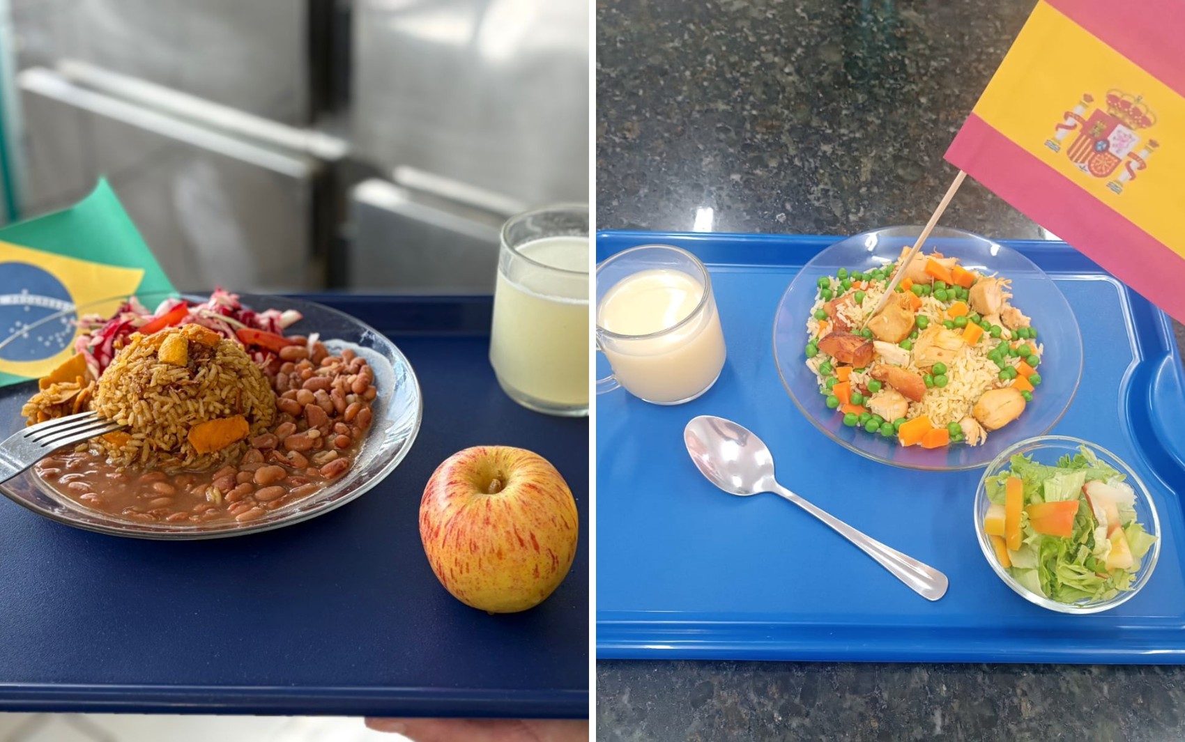 Escolas de Goiás oferecem merenda inspirada em países campeões da Copa do Mundo 