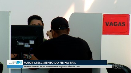 Produto Interno Bruto Tocantinense registra alta de 11%