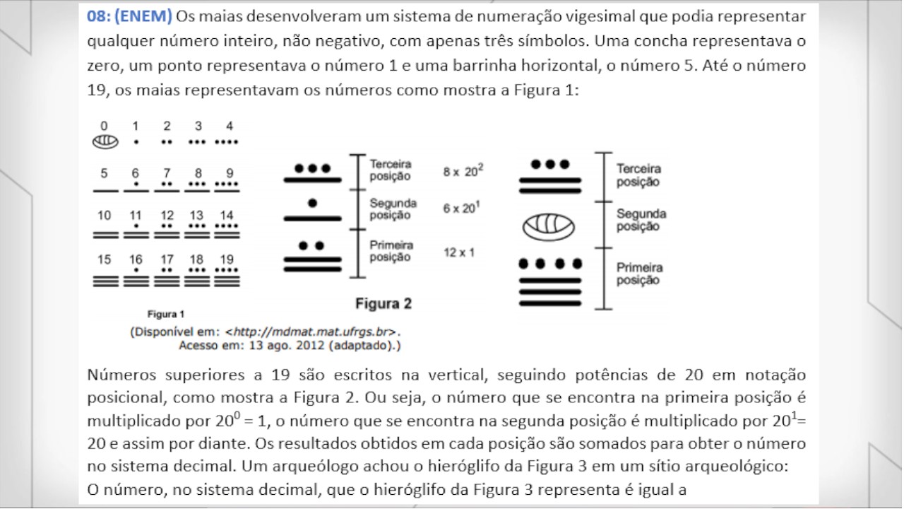 QUIZ de matemática para quem se prepara para 2° dia de prova do Enem 2025