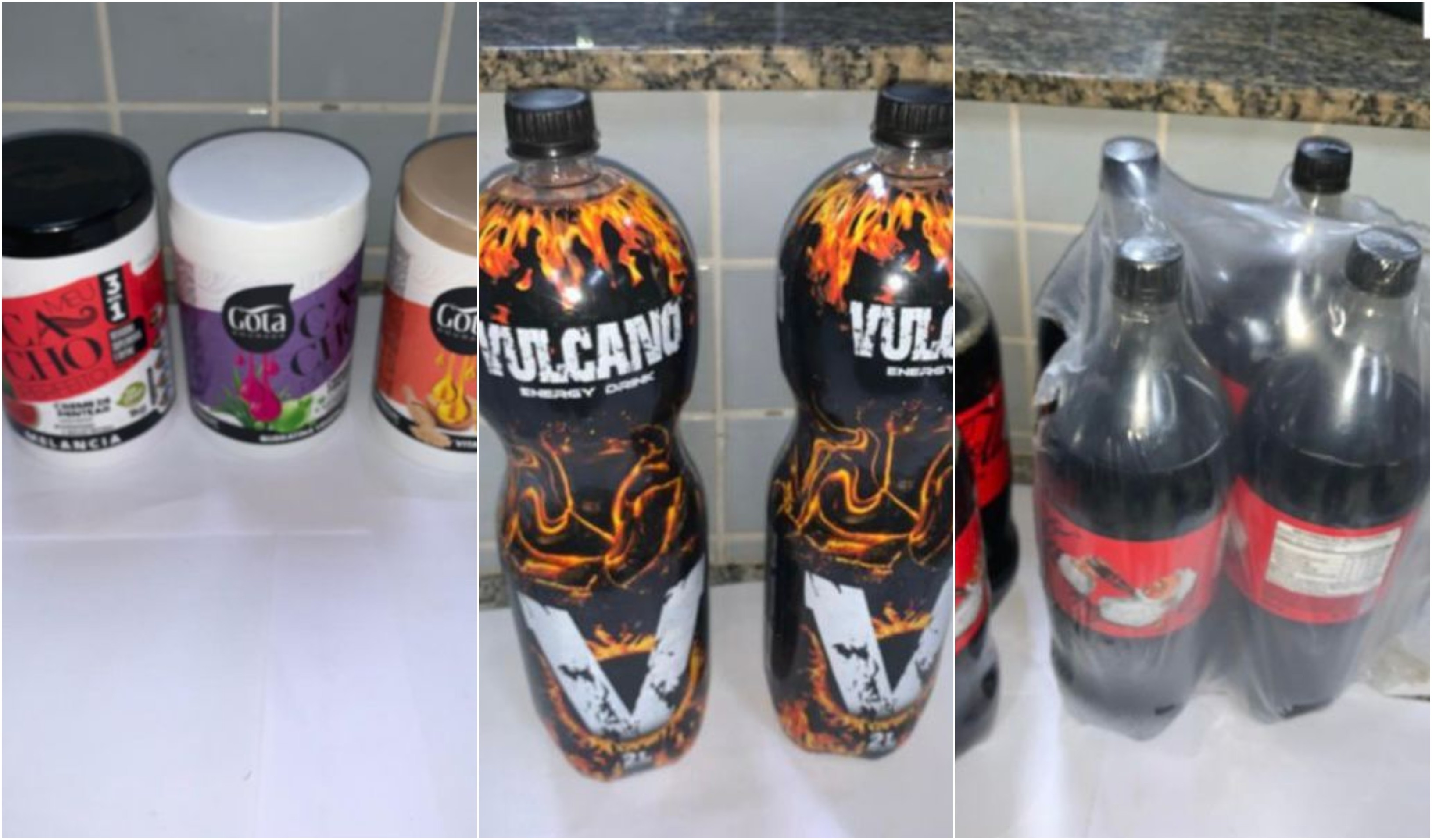 Repositor é preso por furtar Coca zero, creme de cabelo e energético no próprio trabalho