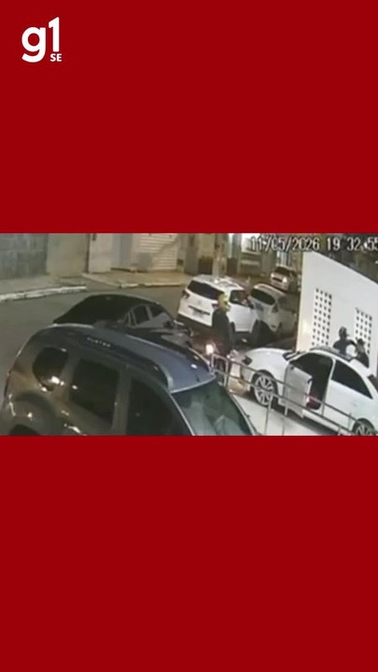Câmeras de segurança flagram assalto na Zona Sul de Aracaju