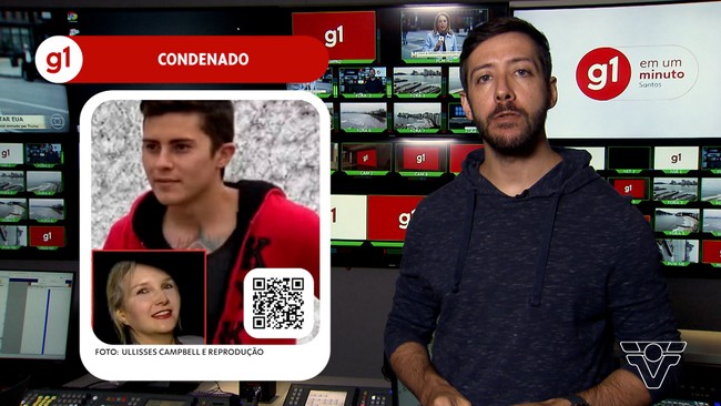 G1 em 1 minuto - Santos: Ex de Elize Matsunaga que morreu atropelado tentou matar o avô