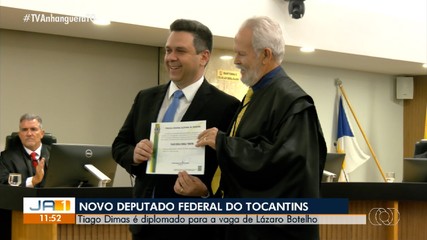 Tiago Dimas é diplomado deputado federal após retotalização de votos