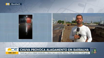 Chuva provoca alagamento e causa transtorno em Barbalha