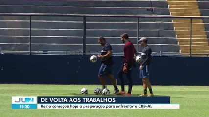 Remo inicia a preparação para enfrentar o CRB-AL