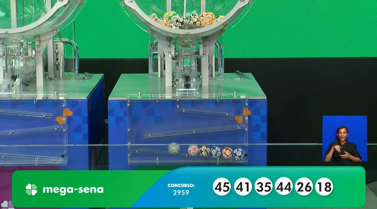 Mega-Sena, concurso 2.959: resultado