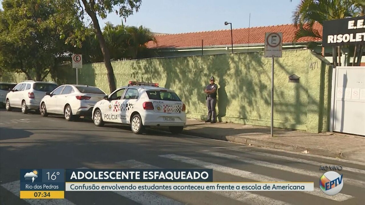 Briga Entre Dois Alunos Em Frente A Escola Termina Com Adolescente De