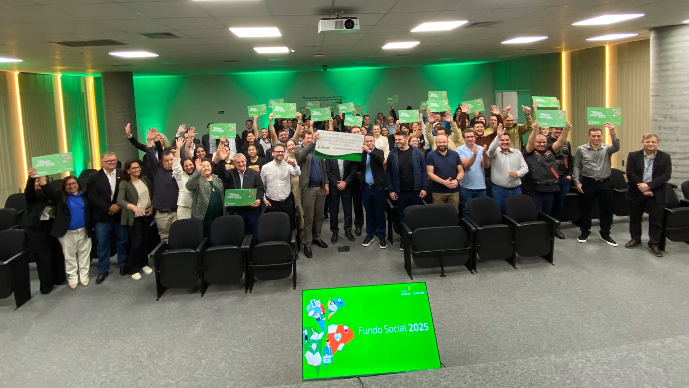 Sicredi Soma contempla 264 entidades com recursos do Fundo Social 2025
