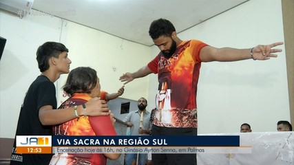 Ginásio Ayrton Senna recebe encenação da Paixão de Cristo, a partir das 16h