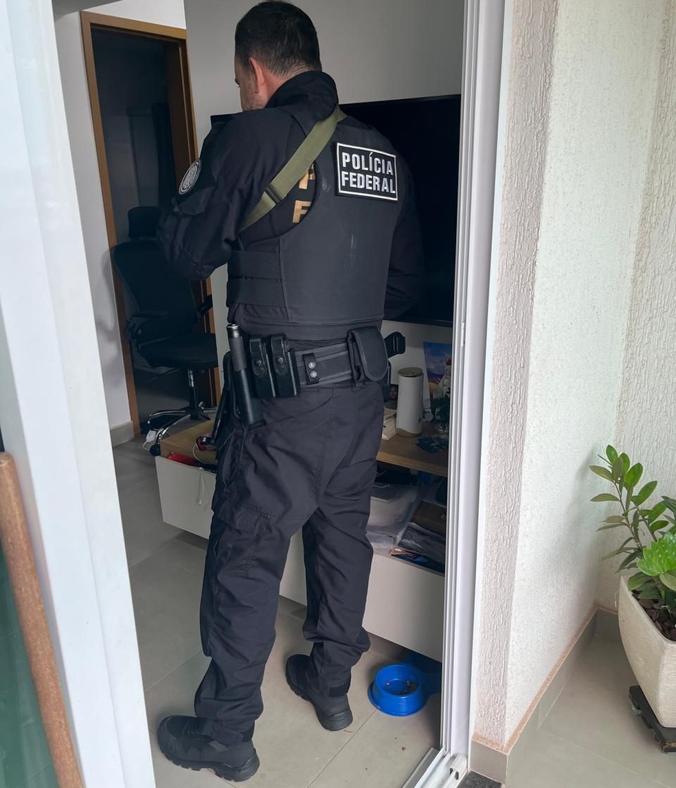 As ordens judiciais foram expedidas pela 5ª Vara Federal Criminal da Seção Judiciária de Mato Grosso. — Foto: Polícia Federal