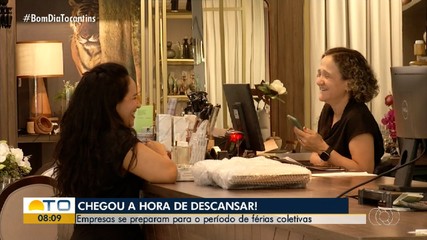 Empresas se preparam para o período de férias coletivas
