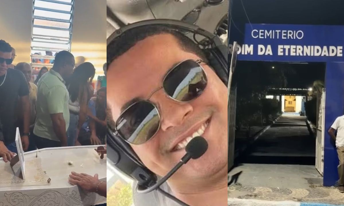 Piloto vítima de queda de avião em MG é sepultado na BA | G1